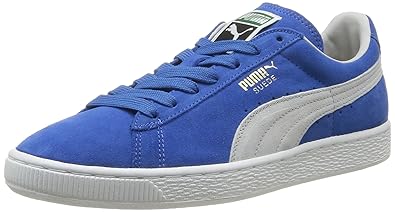 blue puma trainers