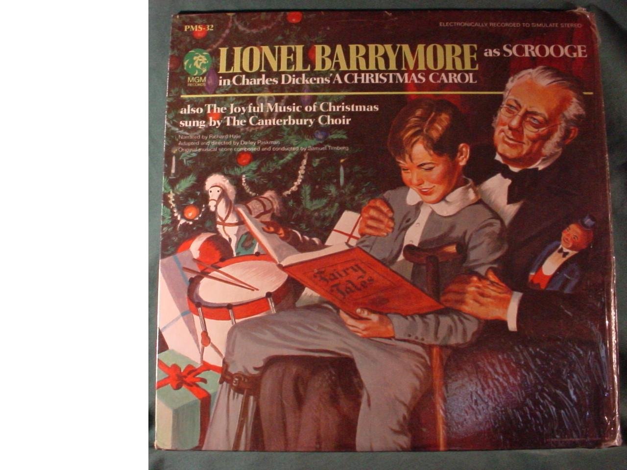 lionel barrymore christmas carol