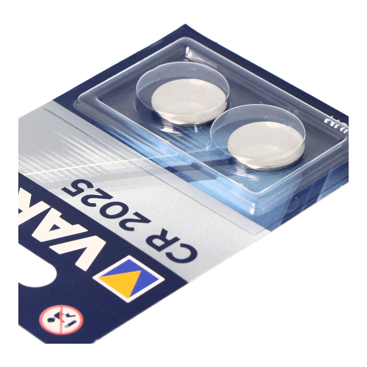 VARTA Batterien Knopfzelle CR2025, 2 Stück, Lithium Coin, 3V, kindersichere Verpackung, für elektronische Kleingeräte - Autoschlüssel, Fernbedienungen, Waagen 2
