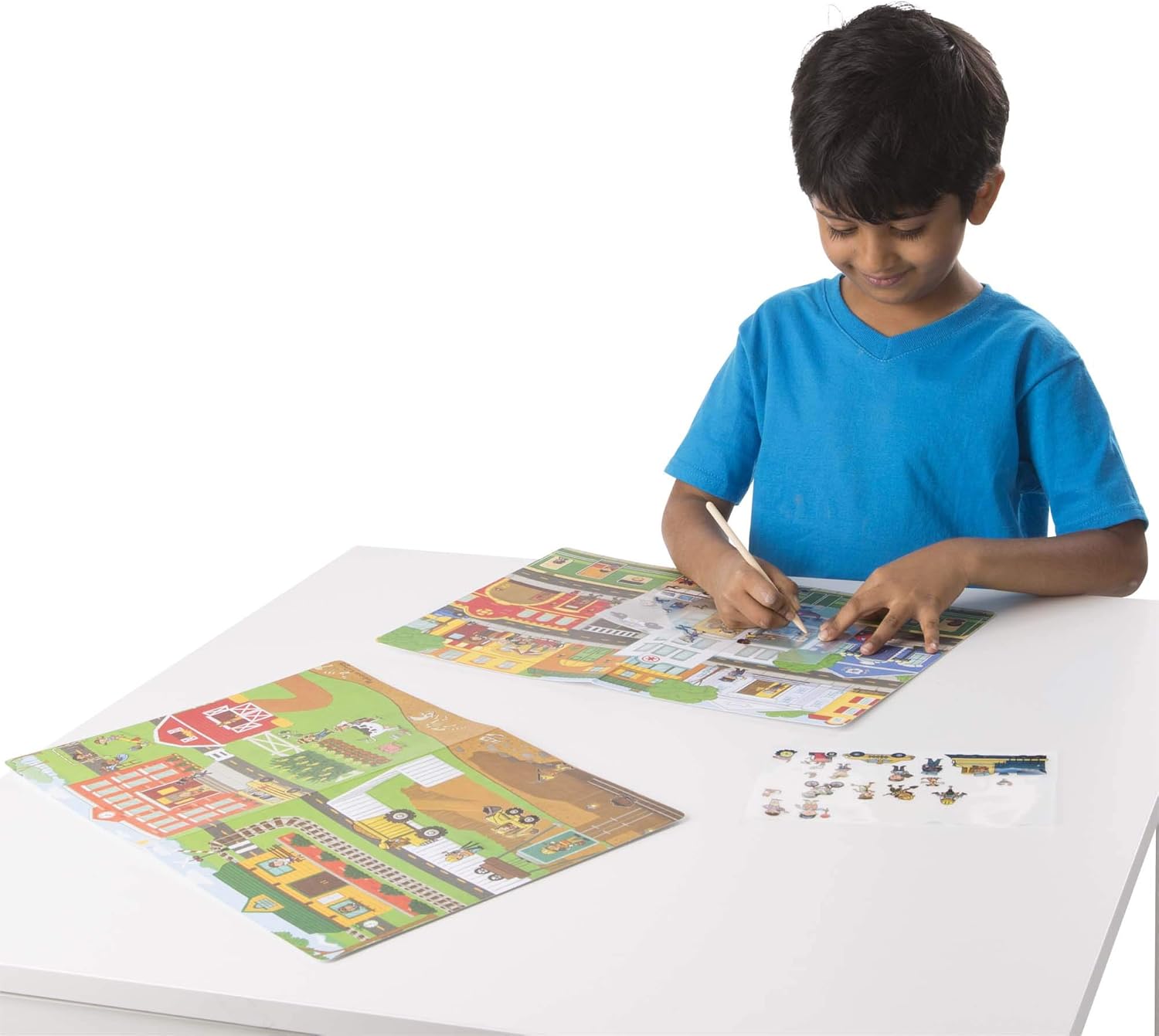 melissa and doug transfer sticker scenes