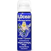 H2Ocean Piercing Aftercare Spray 1.5oz, Sterile Saline Solution, Wound Wash | Seasalt Spray, Body Mist, Keloid Bump Removal, Nose &amp; Ear Piercing Cleaner, Earring Wound Care, Salt Spray, Saline Water