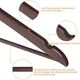 Amazon Basics Wood Suit Hangers 10-Pack 44 cm Cherry FSC Certified view 3