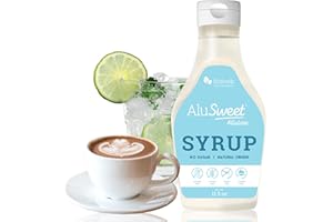 Alusweet Allulose Syrup Sugar Free Syrup Liquid Allulose Sweetener, Low Carb and Keto Friendly No Artificial Colors or Flavor