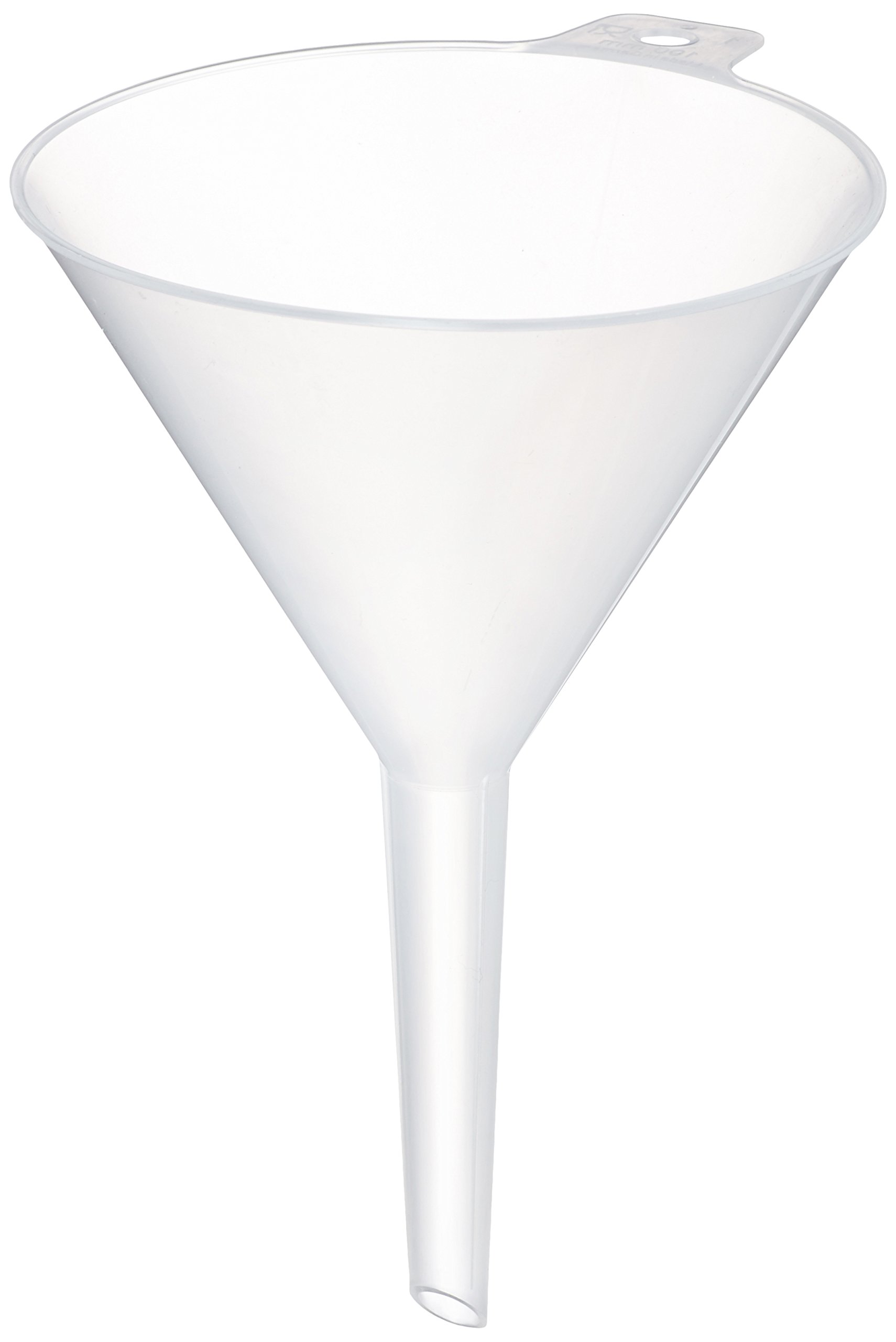 Neolab Electric 1655 100 mm Diameter Polypropylene Funnel, Handle Diameter 13 mm