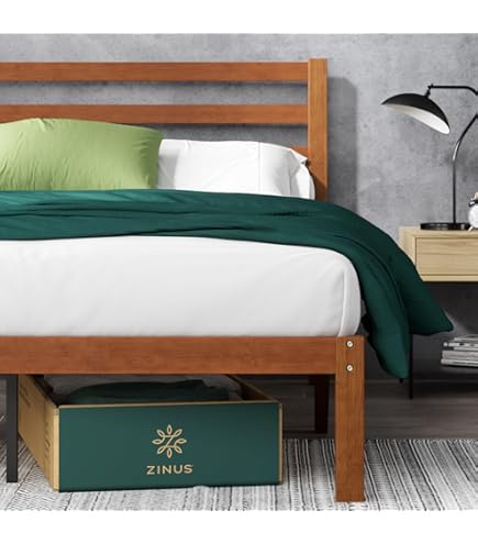 Amazon.com: タンスのゲン Tansu no Gen Full Bed Frame with