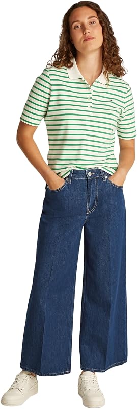 Damen Jeans Hose Wide Leg Ace High Waist, Blau (Ace), 26W/32L — Foto 5 von 6