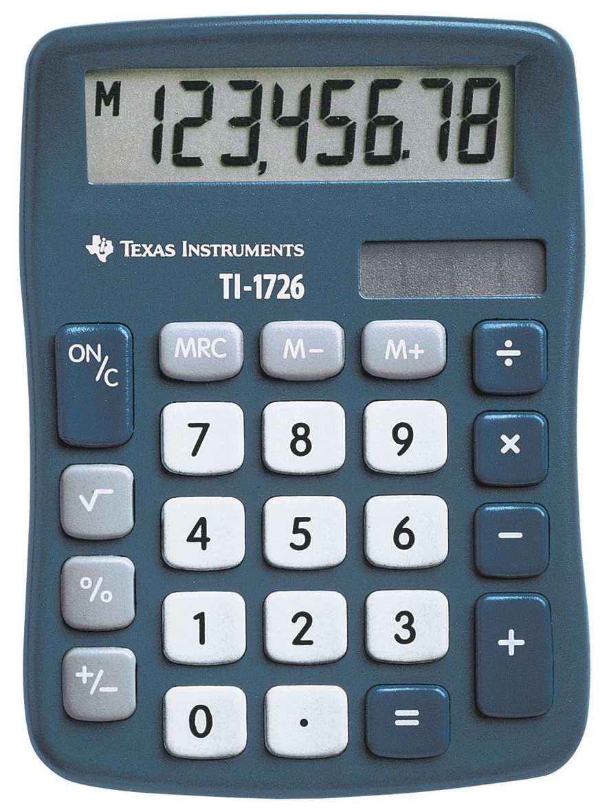Texas 1726/FBL/11E1 Mini Desktop Calculator