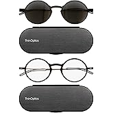 ThinOptics Bundle - Reading Glasses and Sunglasses with Cases - Ultra Thin, Durable, Lightweight