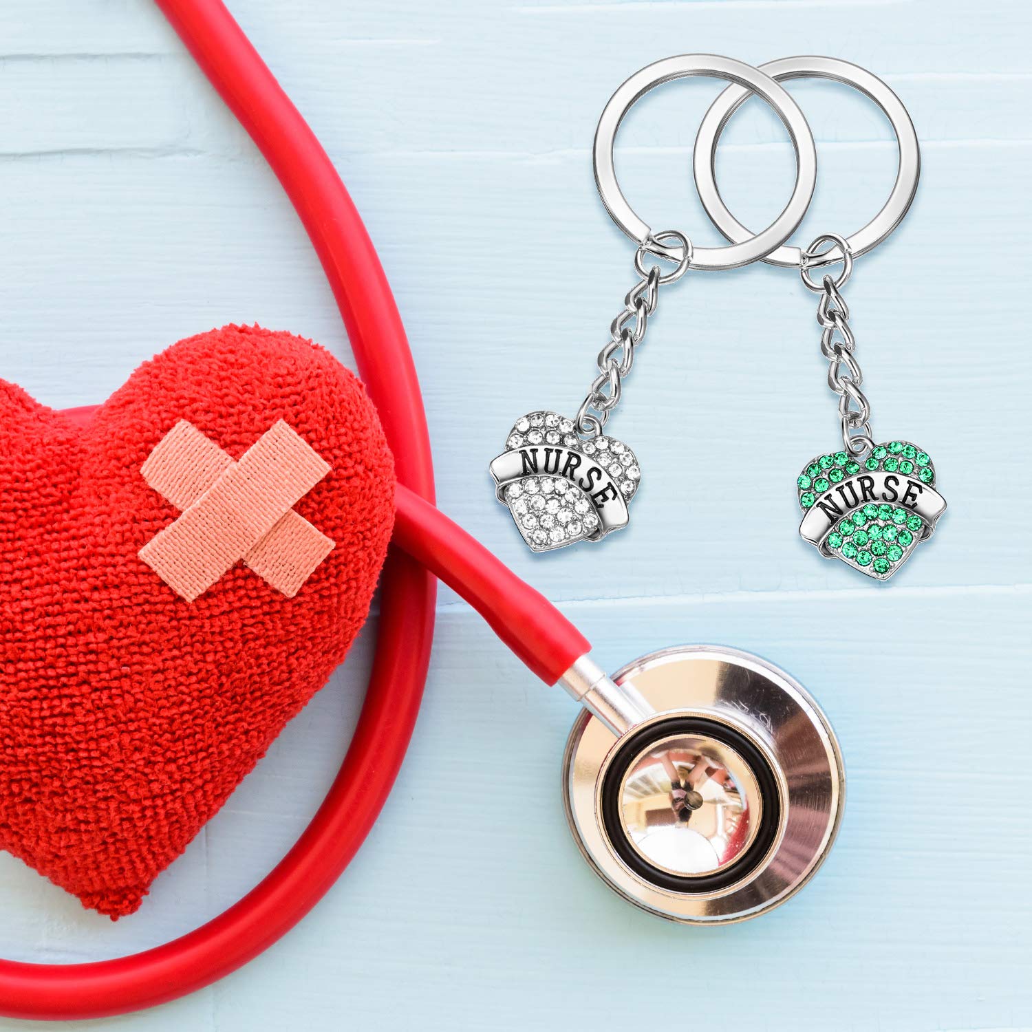 Portachiavi Personalizzato Per Infermieri Con Frase Motivazionale – Regalo Speciale In Acciaio