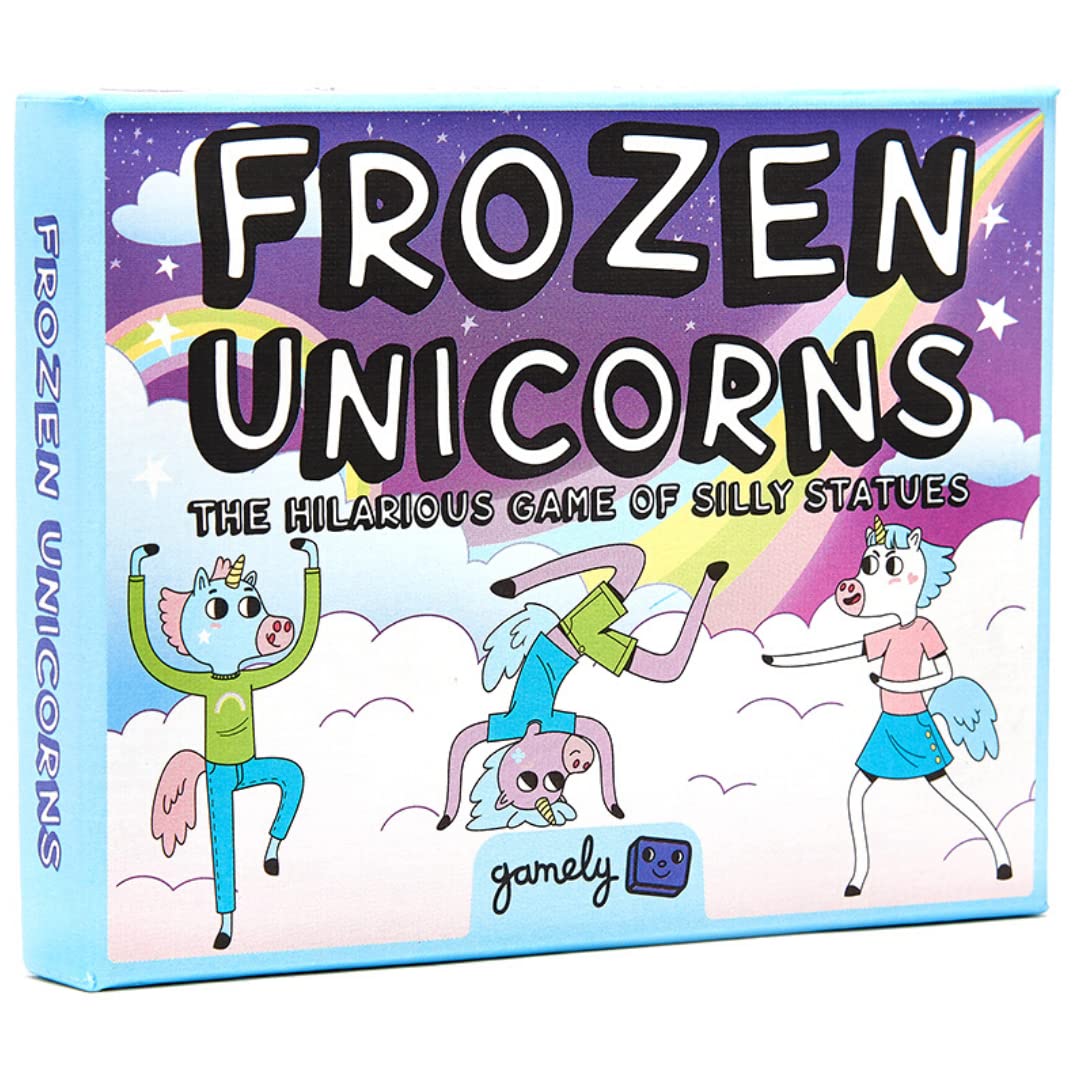 Frozen Unicorns: The hilarious pocketsize party game of silly statues. The quick-to-learn, family-friendly game that gets children and adults laughing together.