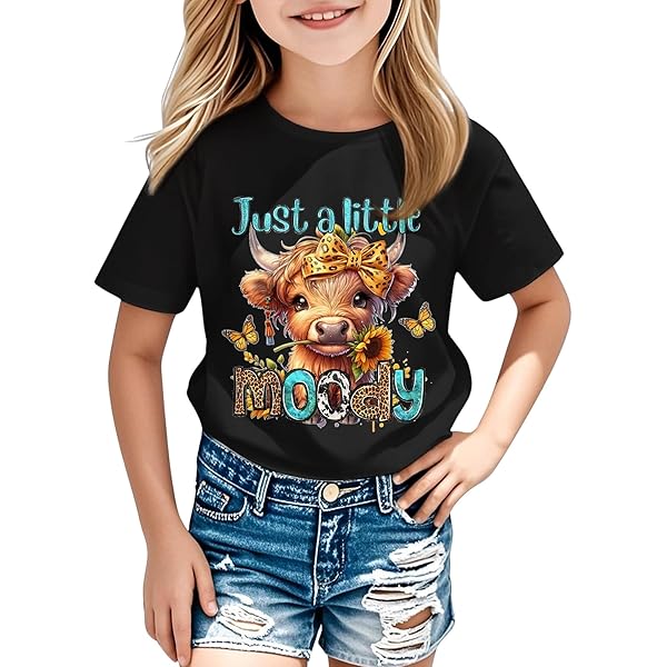 Amazon.com: Girls Western Cowgirl Shirts - Kids Retro Short