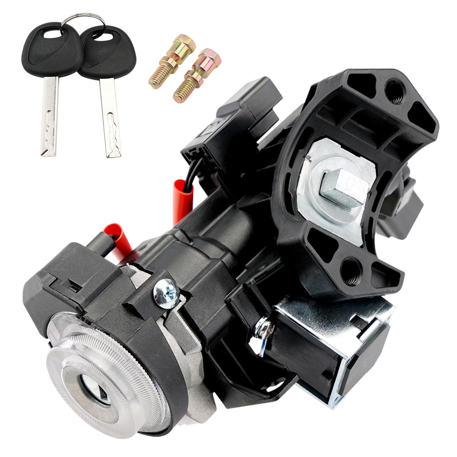 Ignition Assembly, Lock Cylinder Switch & Cylinder
