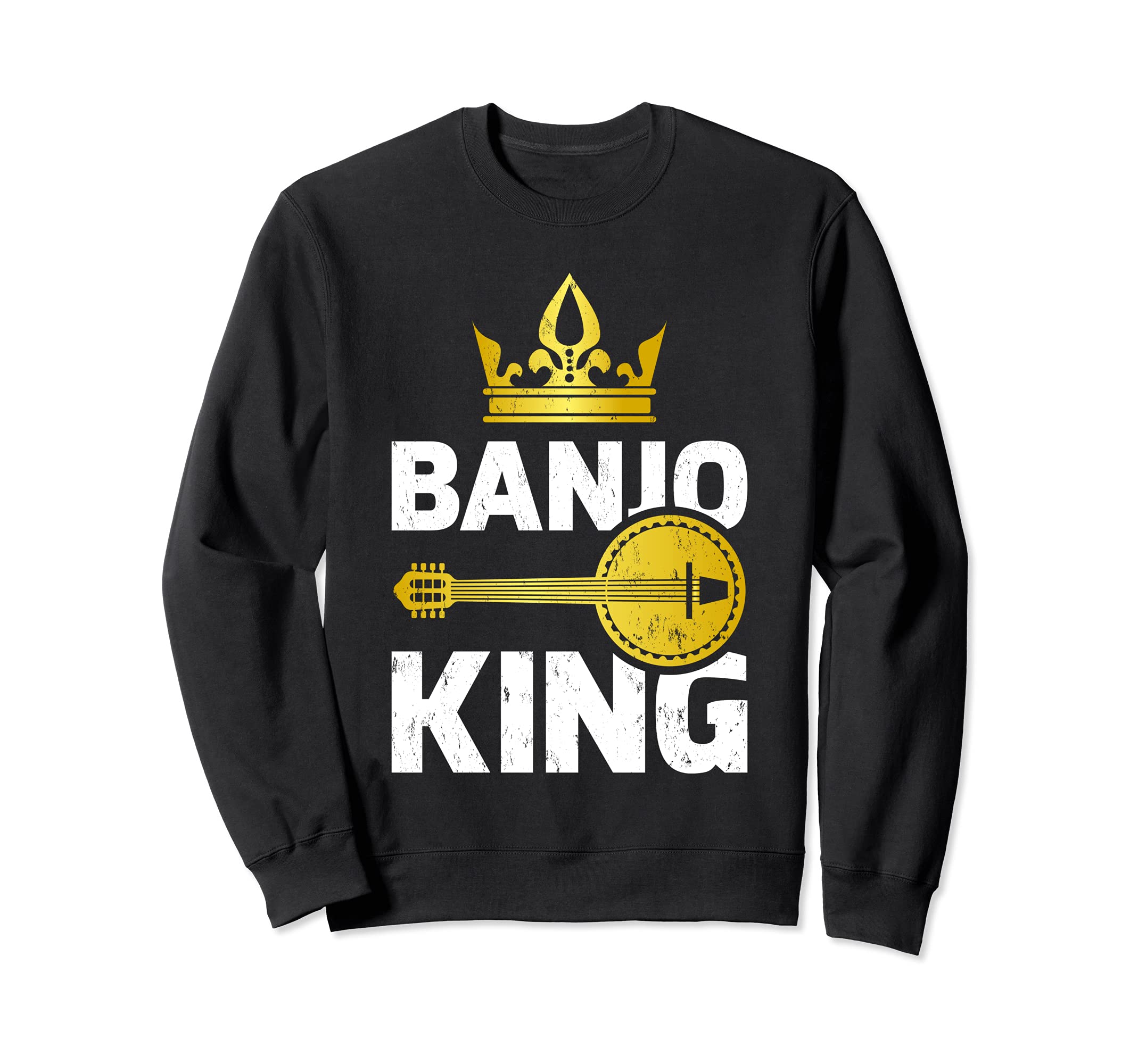 Funny Banjo Music Lover Banjo King Sweatshirt