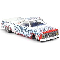 Chevrolet Silverado Dually on Fire V2 - KAIDO HOUSE Mini GT