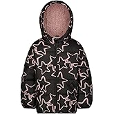 Carter's Girls' Winter Coat Puffer Jacket with Sherpa Lined Hood