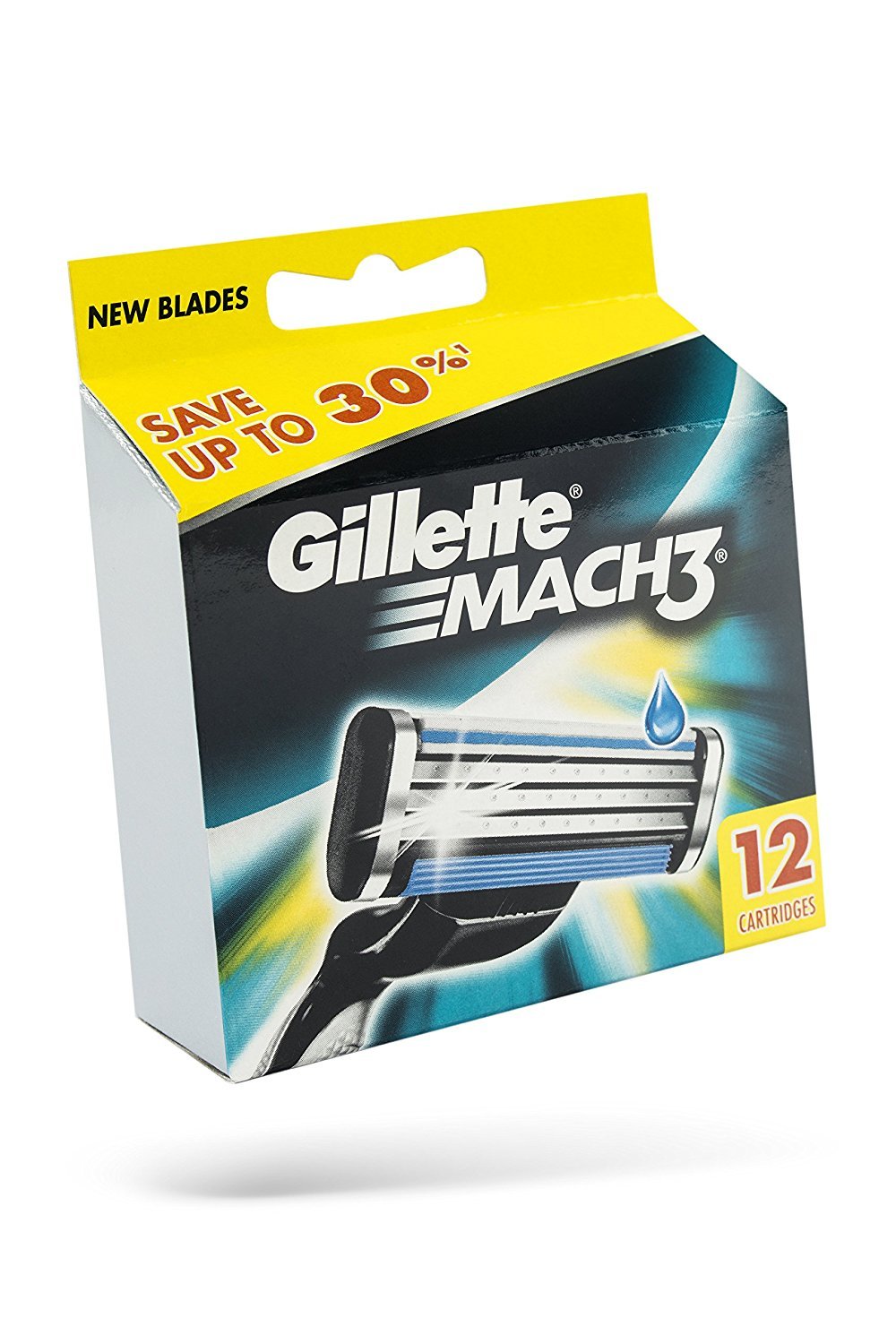 Gillette Mach3 Razor Blades - Pack of 12
