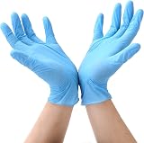 FDD4U Disposable Nitrile Gloves Powder Free Blue Size M 100 Pieces view 5