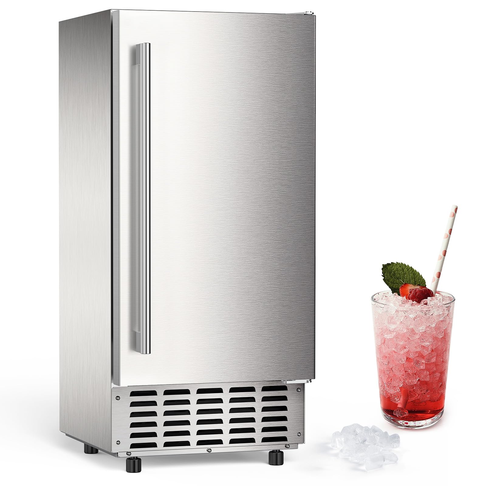COWSAR Commercial Under Counter Nugget Ice Maker