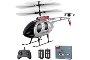 SIMREX RC Helicopter,Remote Control Helicopter Toy for Kids & Beginners, 20 Mins Flight, Altitude Hold, 2 Speeds,2 Batteries, Gift for Kids Boys Girls