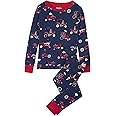 Hatley boys Organic Cotton Long Sleeve Printed Pajama Set