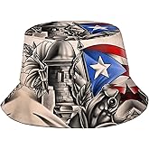 Bucket Hat for Women Men, Summer Print Hat Travel Packable Sun Cap Outdoor Hat for Women and Men