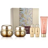 Sooryehan Boyun Cream Gift Set (5.24 fl oz) - Luxury Korean Skin Care, Red Ginseng Toner, Emulsion, Cleansing Foam &amp; Moisturizer Cream , Deep Hydration