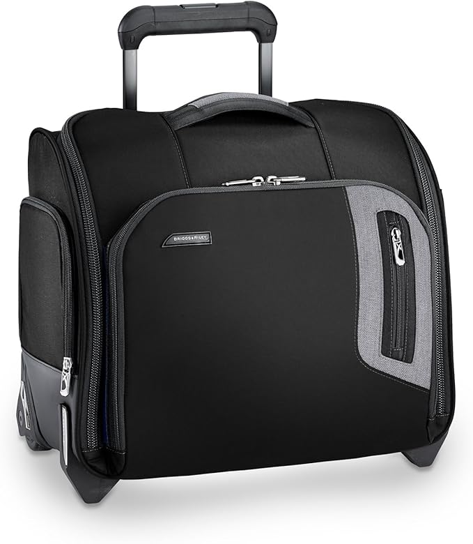 Briggs & Riley Briggs and Riley Brx Rolling Cabin Bag, Black, One Size