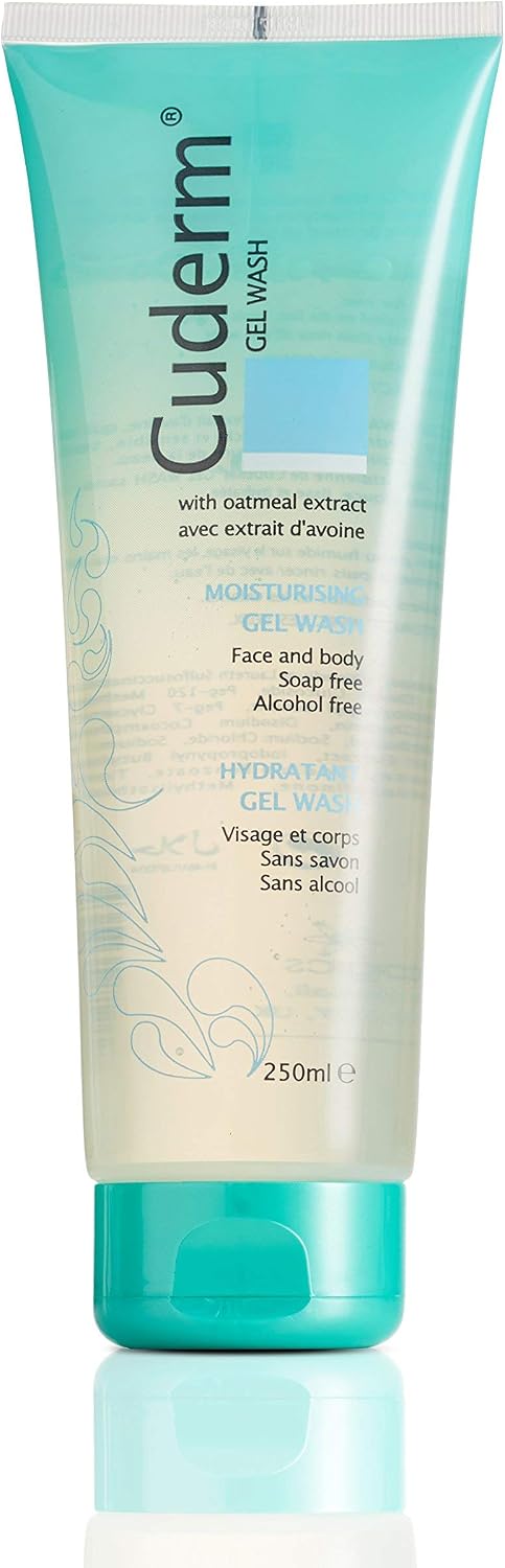 Cuderm Gel Wash 250ml, Transparent, 250 ml (Pack of 1)