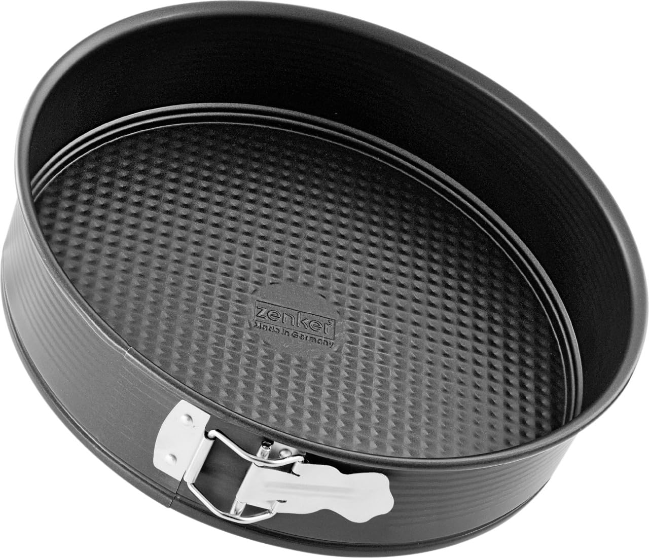 Zenker 6014 Springform Cake Tin Diameter 26 cm Promotion Round Baking Tin Sheet Steel with Non-Stick Coating