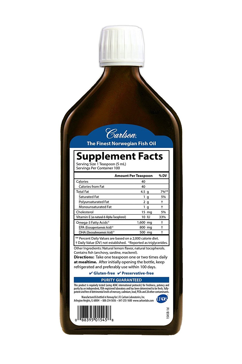 Carlson Fish Oil Nutrition Facts Blog Dandk