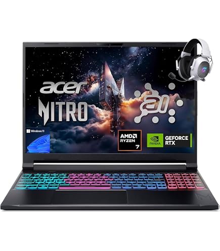 Amazon.com: Acer Nitro V16 Gaming Laptop, 16