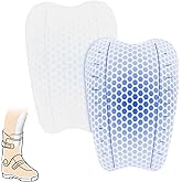 YIBOBO 2/4/6/8 Pcs Ski Shin Guards for Boots, Gel Shin Pads for Ski & Snowboard, Lightweight Reusable Shin Protectors for Pressure Relief