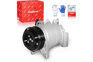 PHOBOOS A/C Compressor with Clutch Compatible with Nissan Maxima 2008-2014, Murano 2009-2014, Pathfinder 2013-2015, Quest 2011-2015 & Infiniti JX35 2013, QX60 2014-2015, V6 3.5L. Ref. CO-11319C