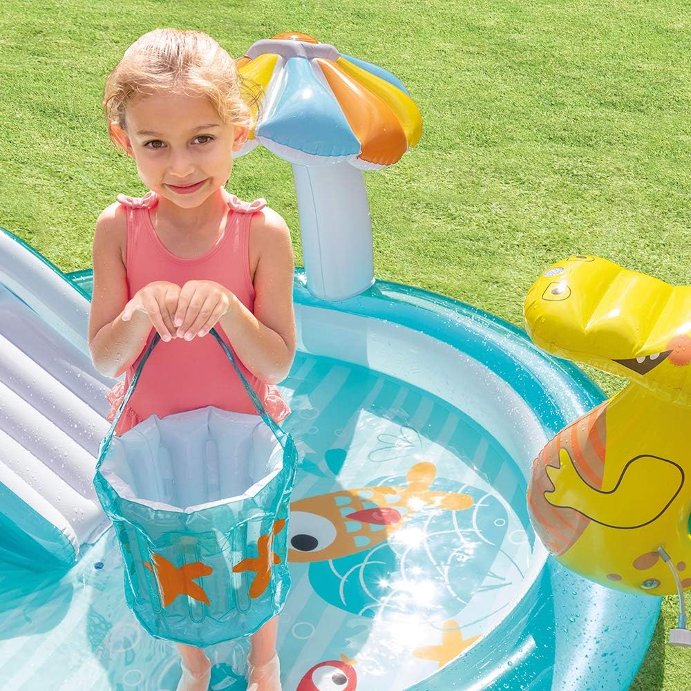 Intex GATOR PLAY CENTER, Blue, White, cm - Image 4