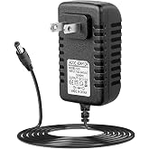 MAD OWL 12V 2A DC Power Supply Adapter Charger for Guitar Pedal Piano Keyboard, 110V AC 5.5 x 2.1mm Center Negative