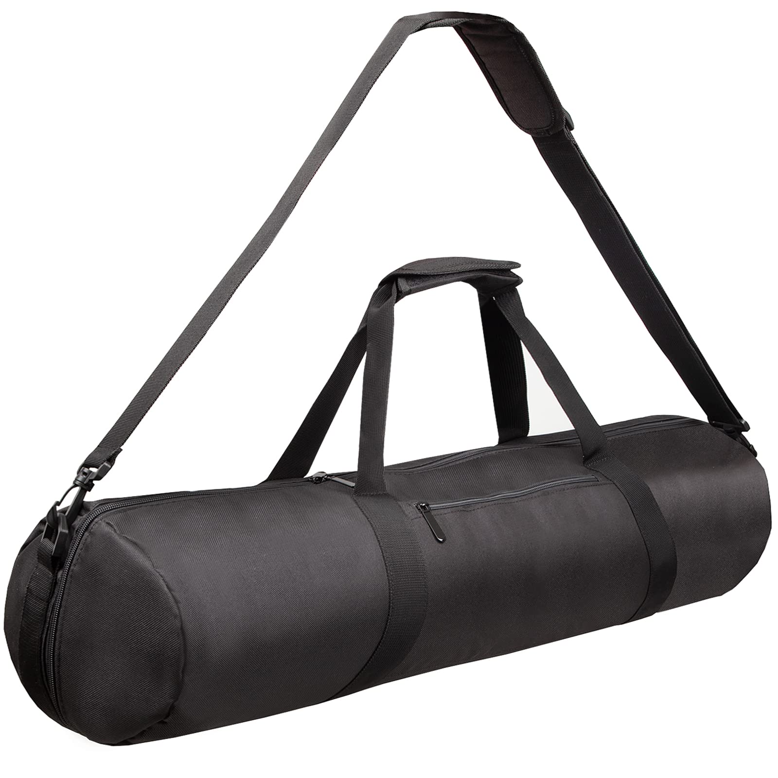 BOLLUMA Tripod Bag 31.5in Foam Padded, Photography Light Stand Carry Bag 80cm x 20cm, Adjustable Shoulder Strap, Large Sturdy Storage Bag for Photography Equipment Monopod Light Stand