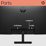 HP 22 Inch FHD Monitor VA 75Hz FreeSync Tilt HDMI VGA Black V22ve G5 view 9