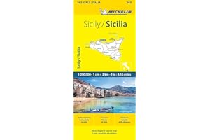Michelin Map Italy: Sicilia 365