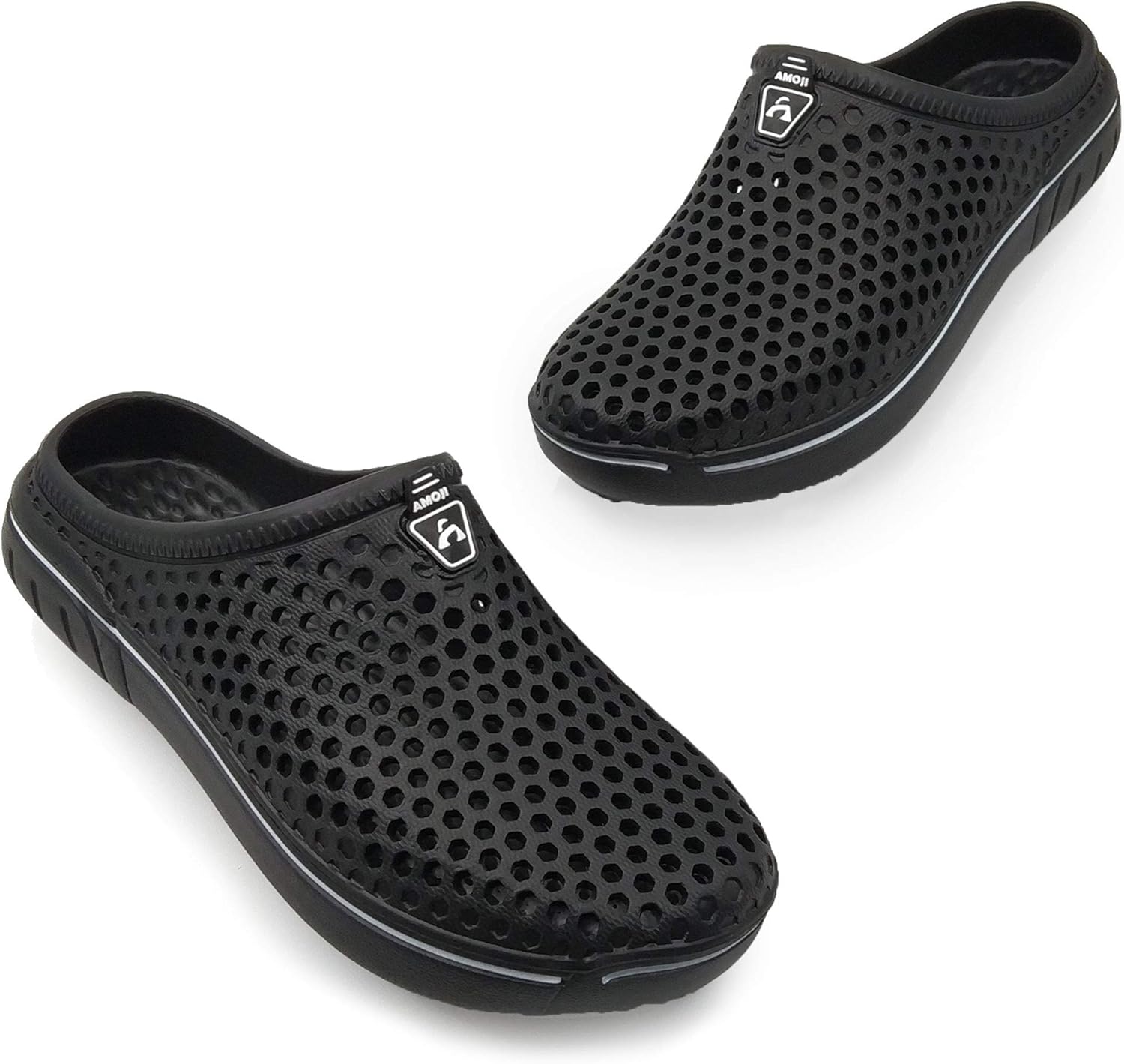  | Amoji Unisex Garden Clogs Shoes Sandals Slippers AM1761 | Mules & Clogs