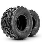Amazon.com: MMG Set of 2 ATV Tubeless Type Tires Size 16x8-7 (205
