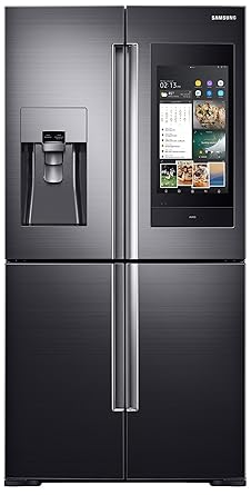 Samsung 810 L Frost Free Side-by-Side Refrigerator(RF28N9780SG/TL, Black, Inverter Compressor)