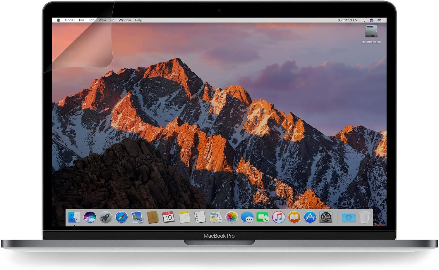 MyGadget 2x Screen Protector Matte HD compatible with Apple MacBook Pro 15 inch Touchbar - Image 4