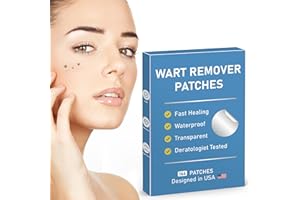 FEDOLOY Wart Remover Patches, Quick and Effective Hydrocolloid Waterproof Skin Care Stickers for All Kinds of Skin, Friendly to New-User-RG, 144 Patch (Pack of 1)