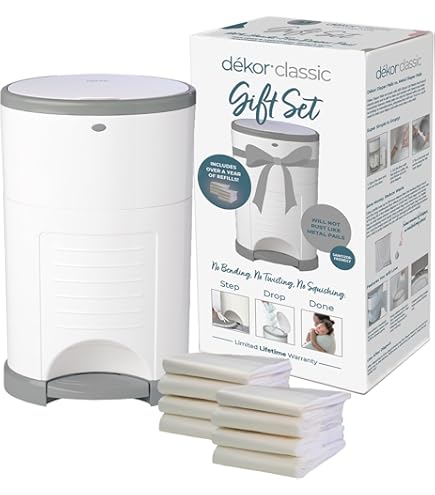 Diaper Genie Bags Refill Diaper Dekor EKO Plus Pail Eco-Friendly