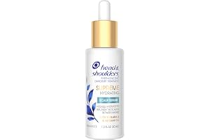 Head & Shoulders Supreme with Argan Oil and Vitamin E, Hydrating Scalp Serum, Fresh, 1.3 Fl Oz