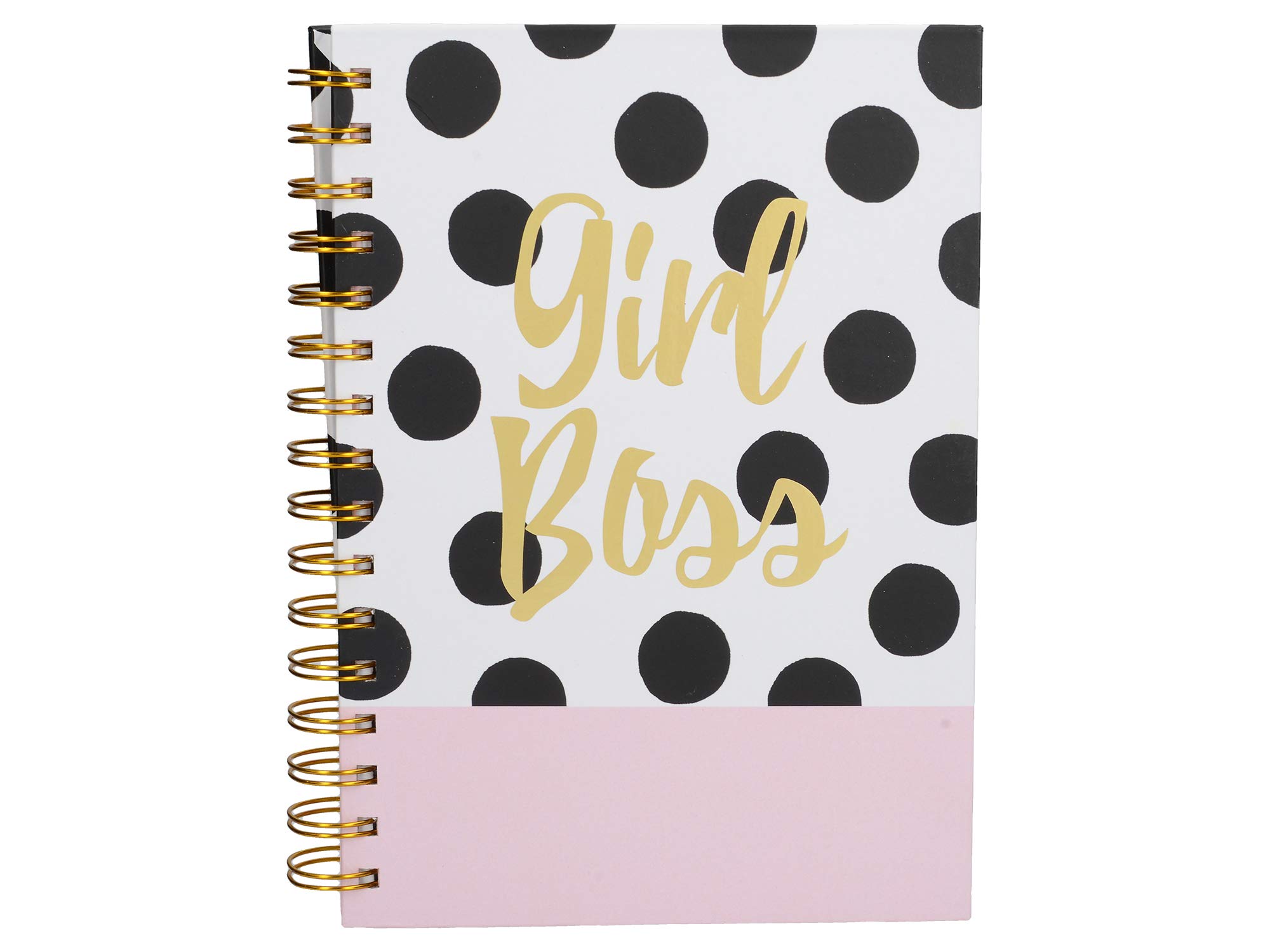 Creative Tops Ava & I Small Notepad/Lined Notebook with 'Girl Boss' Design, Paper, Multi-Colour, 16.5 x 21.5 cm
