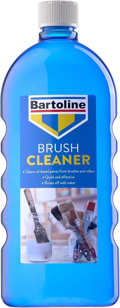 Bartoline Brush Cleaner 1L Oil Based Paint Remover Dye Solvent