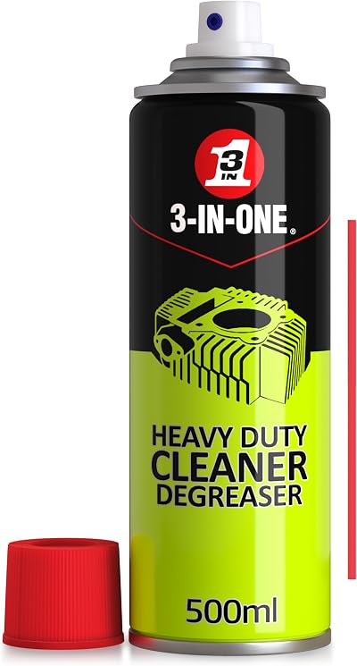 3-IN-ONE Professional Heavy Duty Cleaner Degreaser 500ml Industrial Strength