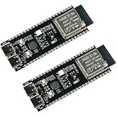 DIYmall 2PCS ESP32-S3-DevKitC-1 N16R8 Development Board 16MB Flash 8MB PSRAM ESP32-S3 Wi-Fi &amp; BT Module for Arduino ESP IoT Smart Home