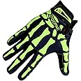 TRIWONDER Skeleton Gloves Cycling Gloves Skull Gloves for Men Women Kids for Bike Bicycle Motorcycles Sports Workout Riding Halloween Breathable Shock-Absorbing